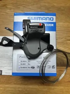 Tiagra 10速シフター SL-4600　左右セット　フロントダブル SHIMANO - TIAGRA SL-4600 FLAT BAR SHIFTER