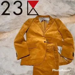 ✨美品✨23区 スーツセットアップ ベロア ビジネススーツ 46