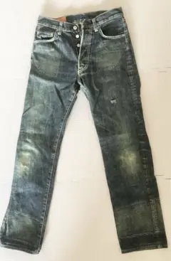 【美品】BYE MRT バイミスターティー デニム ジーンズ ボタンフライ　レア