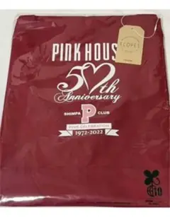 新品未使用❤️ピンクハウス♡50th Anniversary エプロン 赤