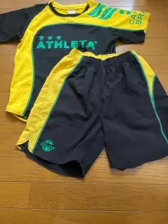 ATHLETA サッカーシャツ ＆ハーフパンツセット
