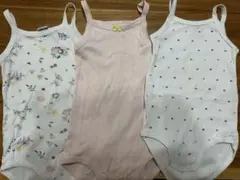 Petit Bateau タンクトップ 3枚セット 18m
