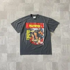 PULP FICTION s/s movie fade tee black l