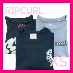 RIPCURL ブラック Tシャツ XS