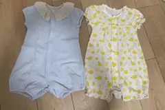 カバーオール ロンパース 80 12ヶ月 ベビー 西松屋