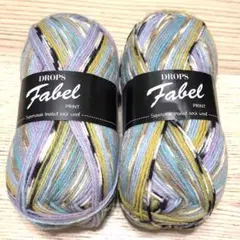 921 ドロップス　DROPS Fabel ソックヤーン　ポップ　オパール