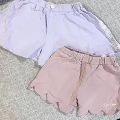 バースデイ　ショートパンツ　95cm 100cm 2枚セット