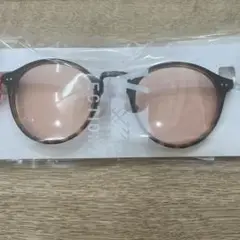 サングラス　ユニクロ　ボストンコンビ　ブラウン
