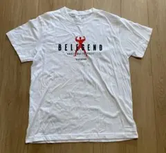 beLEGEND ビーレジェンド マッスルマンロゴTシャツ 白 Mサイズ