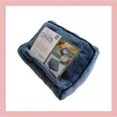 タブレットスタンド 枕 ふわふわ 3ポッケ付き グレー