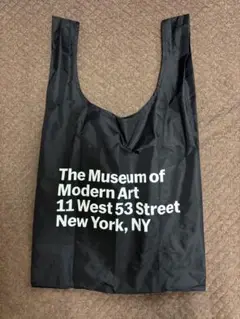 BAGGU エコバッグ 黒 MOMA ロゴ入り
