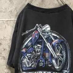 AMERICA MOST WANTED アメリカンバイク Tシャツ