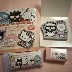 バッドばつ丸　ラバースタンド　タマアンドフレンズ　シークレット消しゴム　タマ
