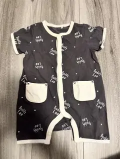 【美品】Buddy Lee グレー ロンパース 60 70