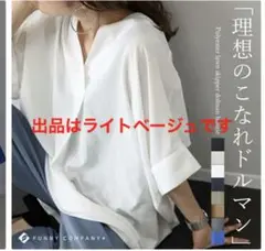エステルローンスキッパードルマンブラウス