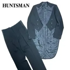 高級スーツ 英国ブランドHUNTSMAN ハンツマン 48 14万円 ハンツマン カインドウェア フォーマルスーツ XL位 HUNTSMAN