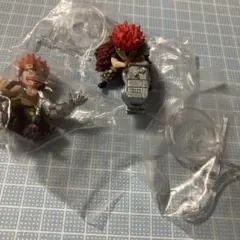 カプセルなし　ワンピース　ワンピの実　キャプテン　キッド　2点　ミニフィギュア