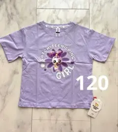 キャッチ！ティニピン ララピン Tシャツ 120cm パープル 新品 レア 半袖