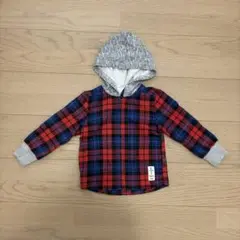 FARM チェック　パーカー