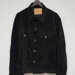 【新品未使用】MASSES/マシス コーデュロイジャケット XL ブラック