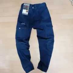 新品　L ストレッチ　インディゴ　 ジョガーパンツ　カーゴパンツ