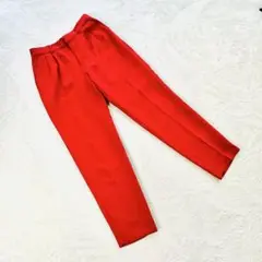 AZUL BY MOUSSY 【Ｍ】赤 テーパード パンツ スリムフィット
