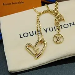 ✨極美品✨【ネックレス】ルイヴィトン コリエハート フォーリンラブ ゴールド