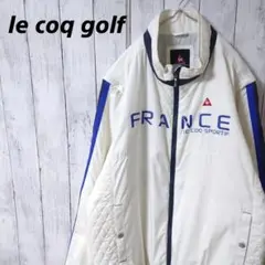 le coq golf ルコック ゴルフ 中綿ジャケット ジップアップ 2WAY