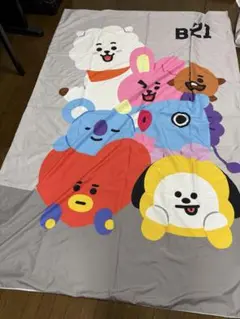 BT21 掛け布団のカバー　　シングル