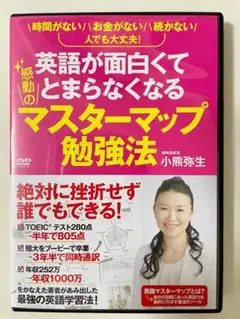 DVD『英語が面白くてとまらなくなる 感動のマスターアップ勉強法』
