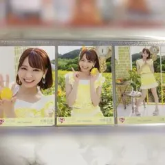 大場花菜　生写真　コンプ　「ウィークエンドシトロン」歌唱衣装