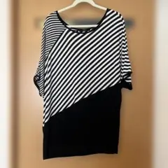 AZUL ストライプ Tシャツ