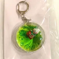 松本山雅 ハッピークジ限定 ガンズくんプカプカドームキーホルダー(緑) 非売品