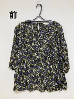 サマンサモスモス　花柄ブラウス