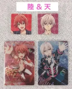 アイナナ 劇場総集編 前売り特典 フレークシール メタルカード メタカ 陸 天