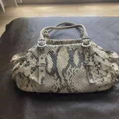 フランチェスコビアジア パイソン柄 トートバッグ