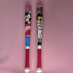 中日ドラゴンズ　応援バット　ピンク　ミニカンフーバット　プラスチック　2本セット