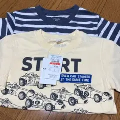 西松屋　子供半袖Tシャツ2枚セット　120サイズ 新品