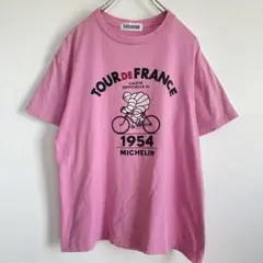 MICHELIN ミシュラン ツール・ド・フランス Tシャツ 半袖 ロゴ 古着