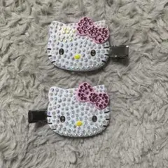 サンリオ キティ 前髪クリップ