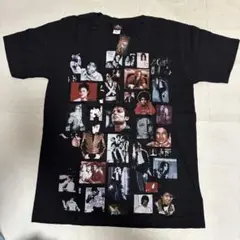 未使用タグ付き/ミュージシャン/Tシャツ/マイケルジャクソン/黒/ブラック/