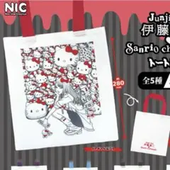 【新品未開封】サンリオ　伊藤潤二　コラボ　トートバッグ　ギャル富江