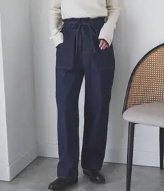 mil フロントステッチデニムパンツ（デニム・チノ）