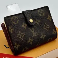 【美品】 ルイヴィトン ポルト モネ ヴィエノワ モノグラム がま口 折り財布