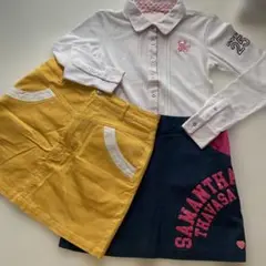 Samantha Thavasa 3点セット　スカート　ポロシャツ