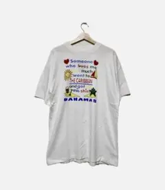 90s グッドプリント　古着　Tシャツ