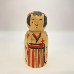 伝統こけし 木地山 阿部平四郎工人 どんころ