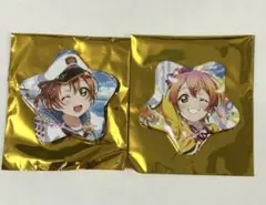 ラブライブ 星形缶バッジ　μ's 星空凛 2個セット