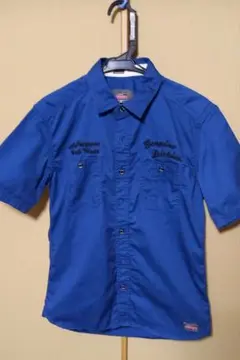 美品　Dickies　ディッキーズ　半袖ワークシャツ