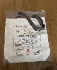新品　鎌倉紅谷　70周年限定　エコバッグ くるみっこ トートバッグ